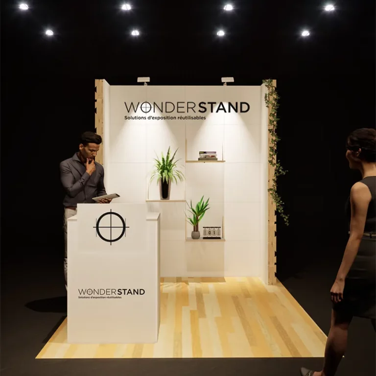 Stand Location Bois 2x2 Wonderstand