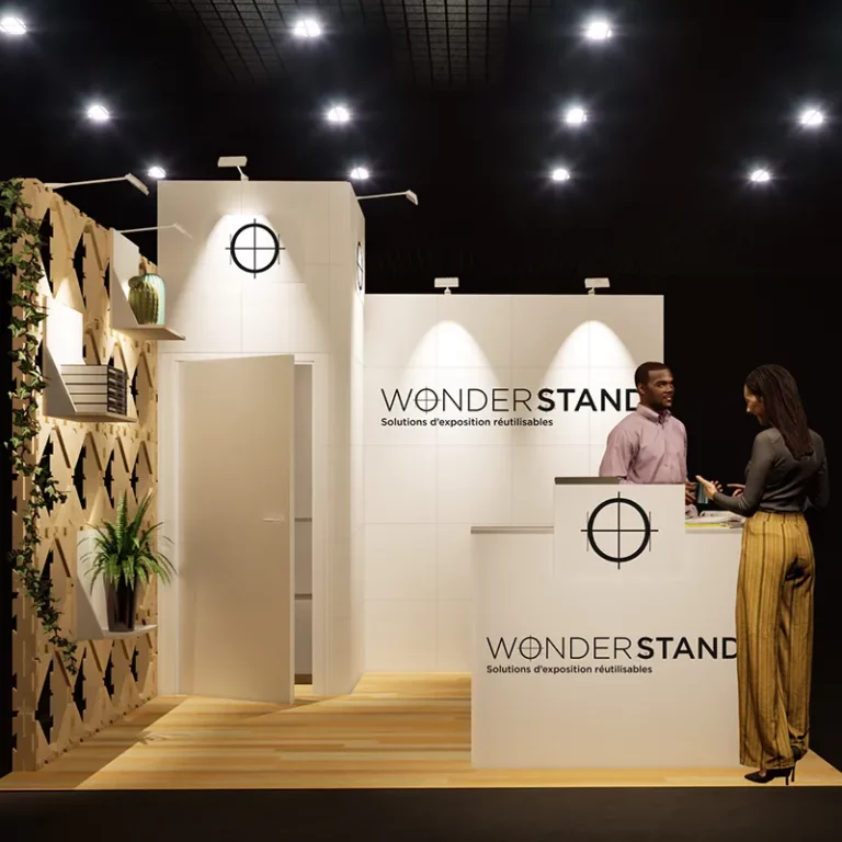 Stand Location Bois 3x3 Wonderstand